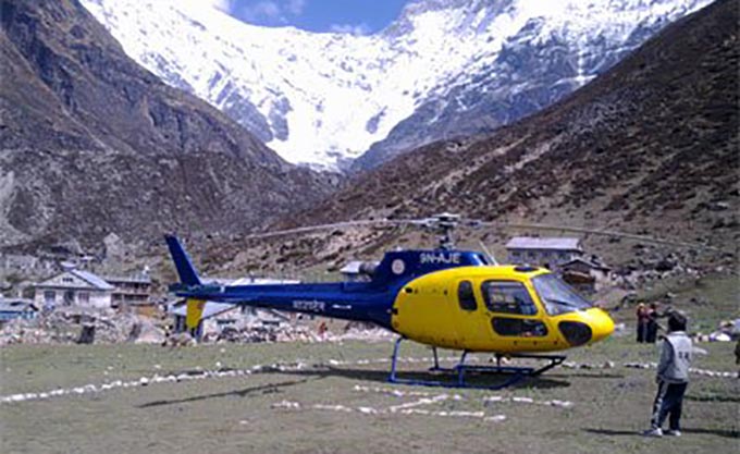 Langtang valley Helicopter tour 1 Day